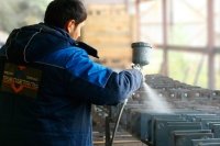 Нанесение  полиуретанового антикоррозийного покрытия  